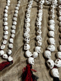 Image 2 of Howlite Stone Skull Beads 
