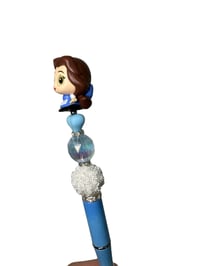 Image 3 of Princess Pen With Rose Bead