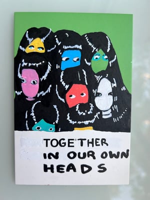 Image of Original hand-painted postcard: Paris Edition (No. 4)