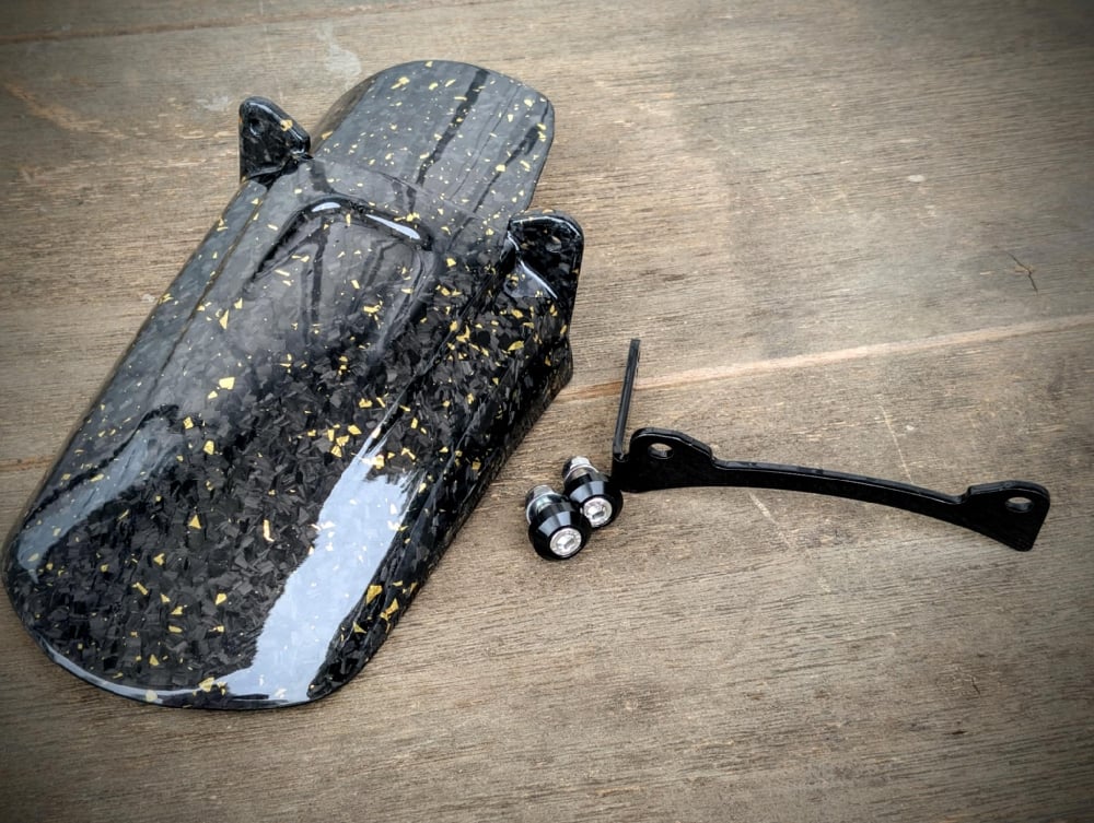 NAVi 110 Premium Forged Carbon Rear Fender Kit