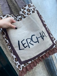 Image 4 of Bolsiña feita a man. LERCHA leopardo. Deseño exclusivo!