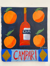 Campari on midnight blue