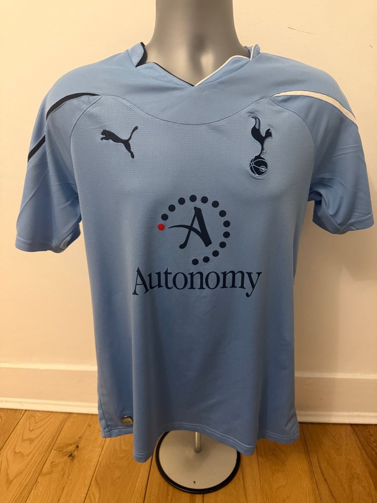 Image of Tottenham Hotspur “BALE 3” 2010/11 Away Shirt + PL patches (M)