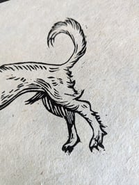 Image 3 of Bite The Hand That Feeds You Lino Print