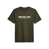 Image 1 of Send me tee hunter green 