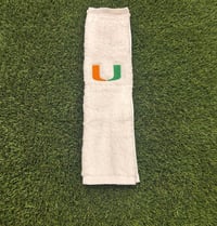 Image 1 of College Football Towel