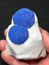 Image 1 of Azurite Suns On Matrix Specimen #2483