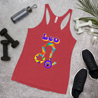 Image 5 of Leo Women's Racerback Tank