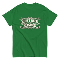 Image 11 of Shit Creek Survivor Funny Western Humor Unisex T-Shirt | Sarcastic Graphic Tee