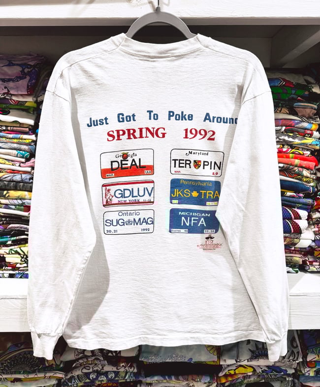 Grateful Dead 1992 Spring Tour Shakedown Longsleeve Lot Shirt - Size L