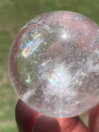 Image 8 of Clear Quartz Sphere #2538