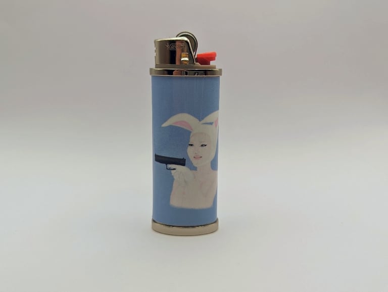 'Volatile' Metal Lighter Sleeve Image 2