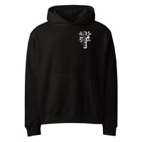 Image 1 of N8NOFACE "LA MUERTE" Oversized heavyweight hoodie