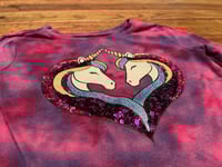Image 3 of Sparkly Unicorn LongSleeve (Kids)