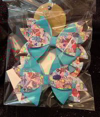 Image 2 of 4" Character Leather Bows