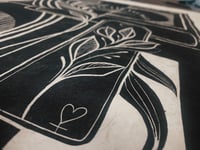 Image 3 of RECOLLECTION | Linoprint 