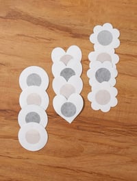 Image 3 of 6 pairs of Solid Nipple Covers
