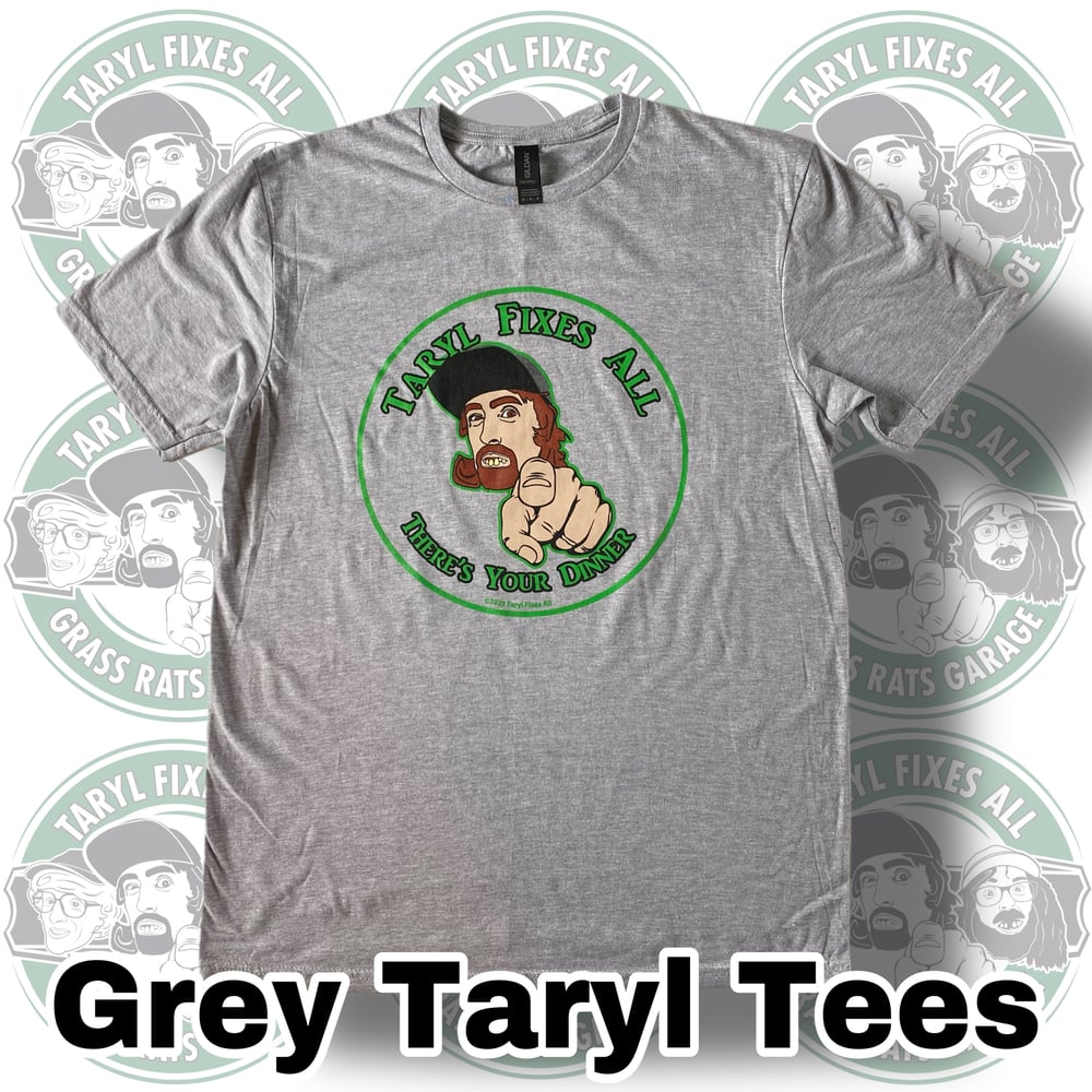 BACK IN STOCK! GREY TARYL TEES! Adult SM-5XL Available!