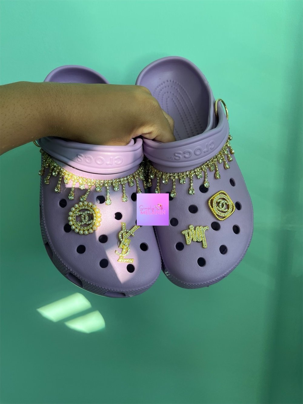 Image of custom crocs ✨. 