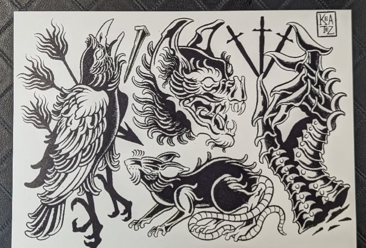 Image of Creaturesish - Print