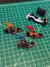 F1 Car Keychains