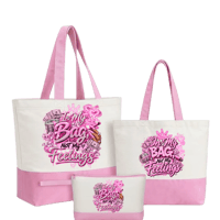 In My Bag, Not My Feelings  3 PCs Tote  Set
