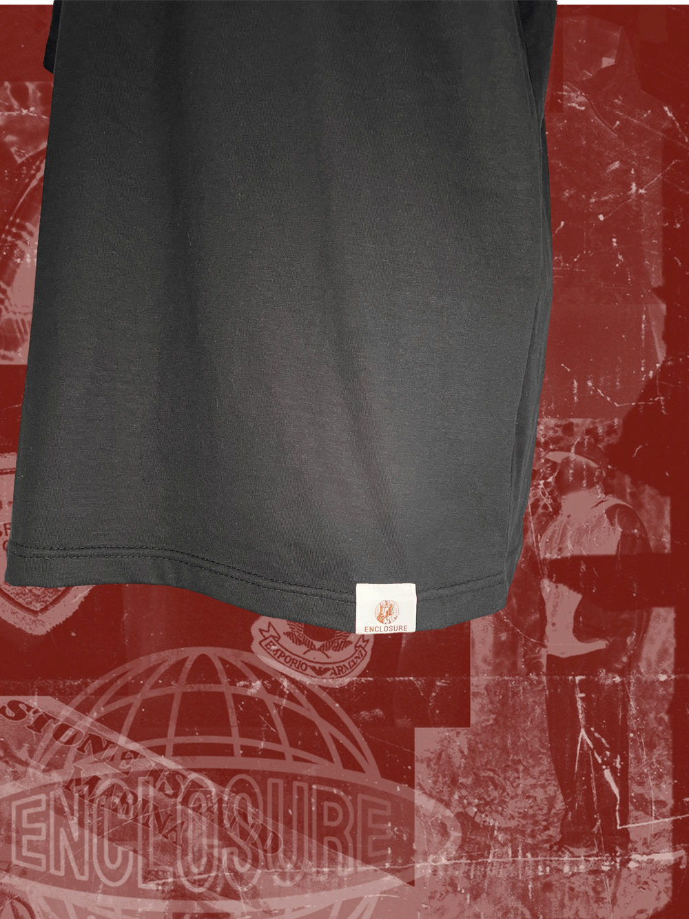 Enclosure tshirt black