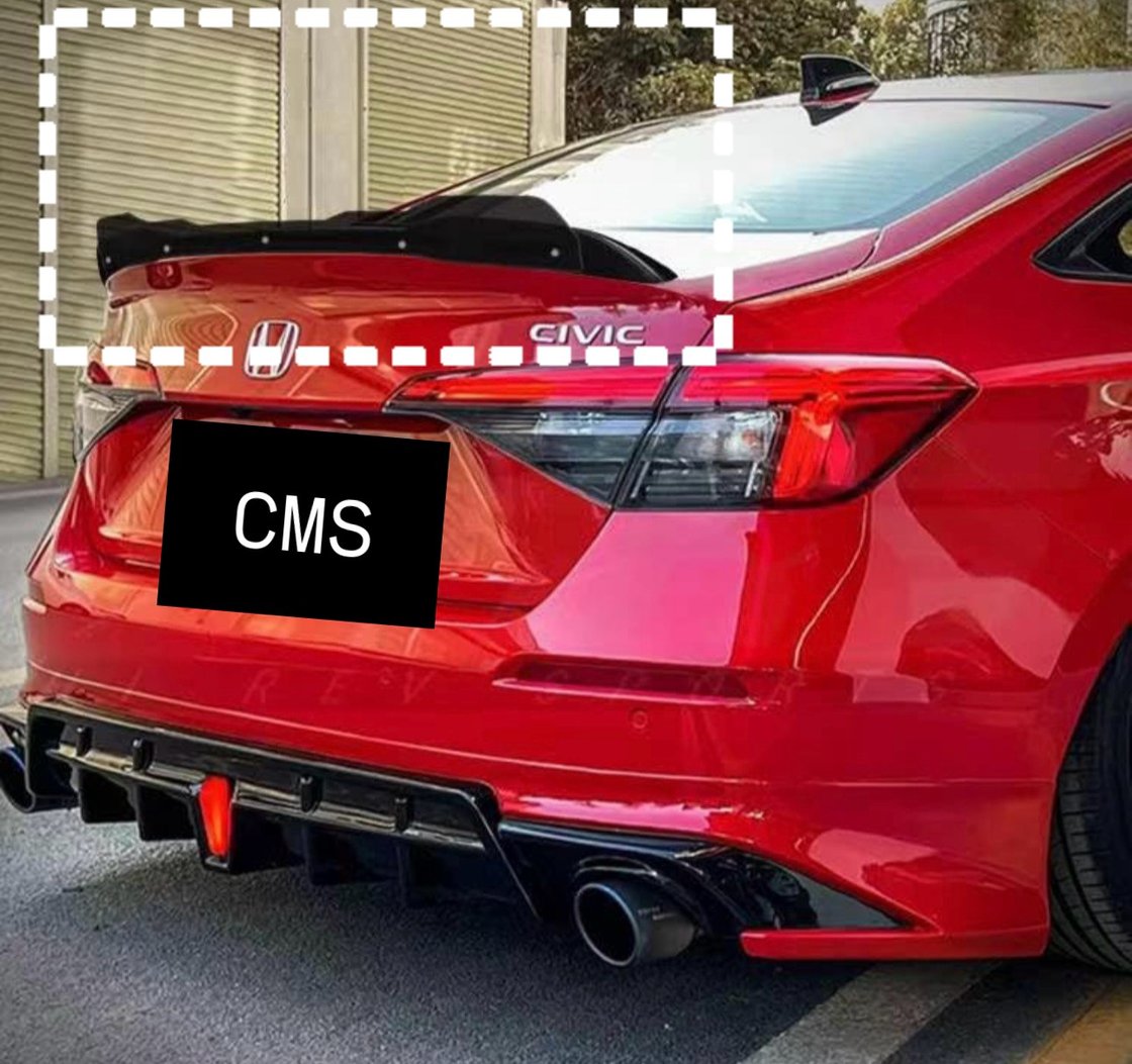 Image of 2022-2025 civic sedan wickerbill spoiler