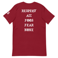 Image 5 of Respect All Foos Fear None OE Bold Unisex t-shirt