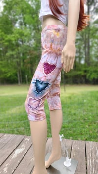 Image 1 of Heart Trio Capris