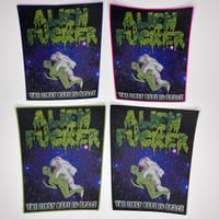 Image 2 of Alien Fucker - The First R*pe In Space Woven Back Patch