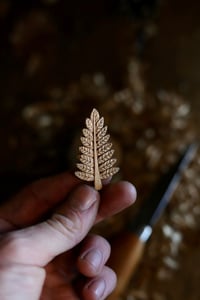 Image 4 of Fern leaf Pendant -