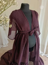 Image 3 of Jessamine dress size M - dark plum