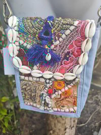 Image 4 of Jaz mini cross body bag - Baby Blue 2