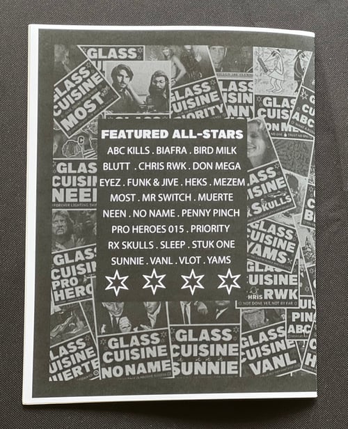 Image of Glass Cuisine & Friends Adhesive Zine