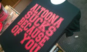 Image of Altoona Sucks - Black Tshirt