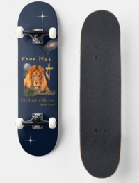Image 1 of Isaiah 41:10 Skateboard 8 1/8"