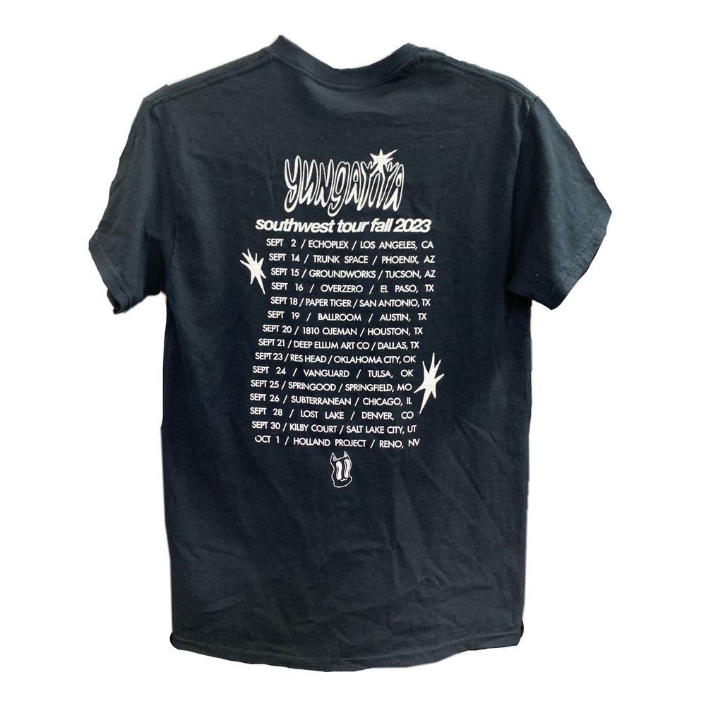 Image of EXCLUSIVE TOUR SHIRT - BLACK