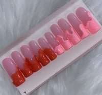 3D Pink & Orange 