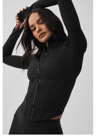 Image 1 of Corset full zip jacket 