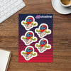 Ragdoll Sticker sheet