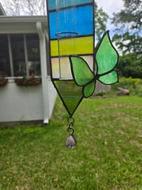Image 4 of Extra large stained glass propagation station/flower vase