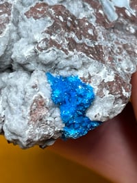 Image 3 of Cavansite On Matrix Specimen | India #2842