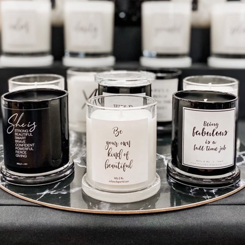 Image of SPECIAL OFFER - 2 x Medium Quote Candles