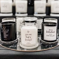 Image 1 of SPECIAL OFFER - 2 x Medium Quote Candles