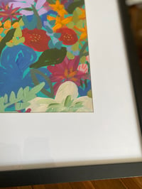 Image 3 of Original framed floral blooms