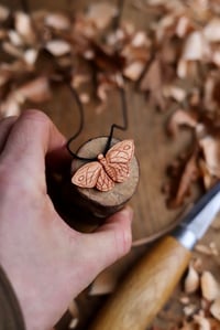 Image 2 of Butterfly - Pendant Necklace 