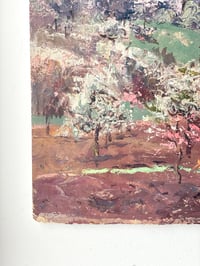Image 7 of Tableau ancien recto-verso gouache