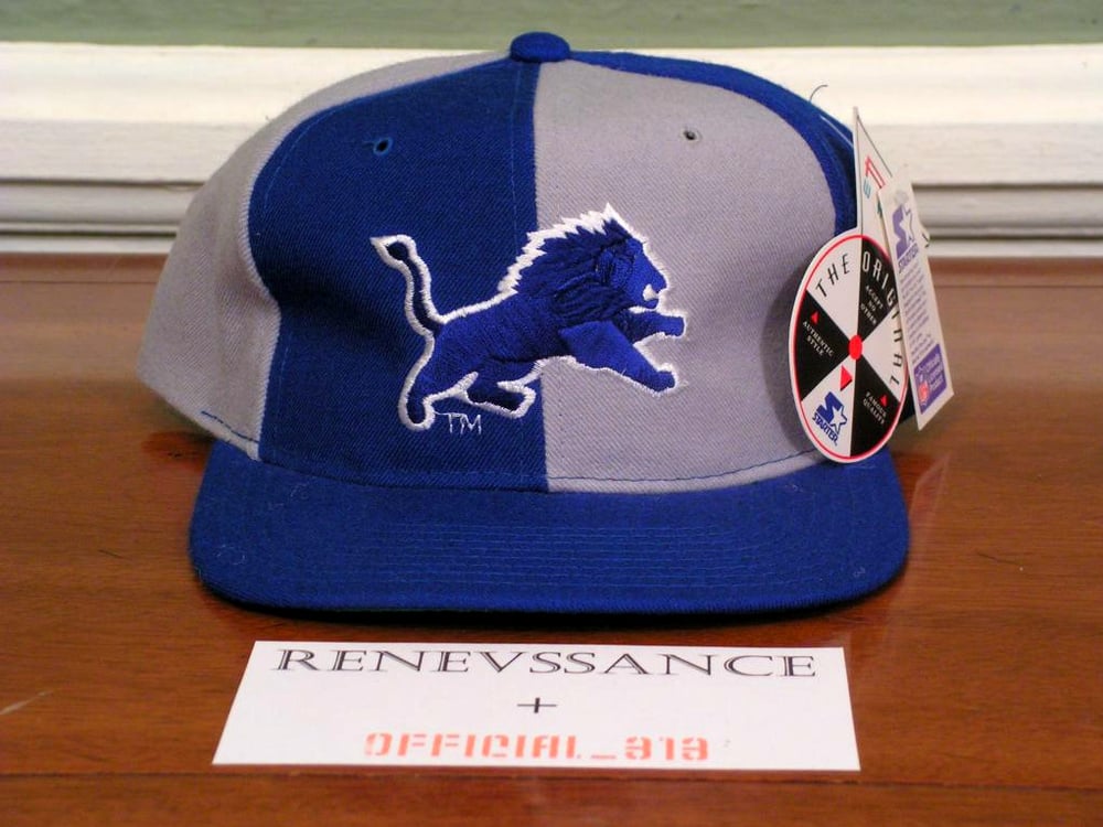 vintage detroit lions hat