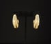 Image of Gold Stylish Pierced Earrings 